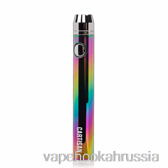 Vape Russia Cartisan Button VV 650 510 аккумулятор Радуга